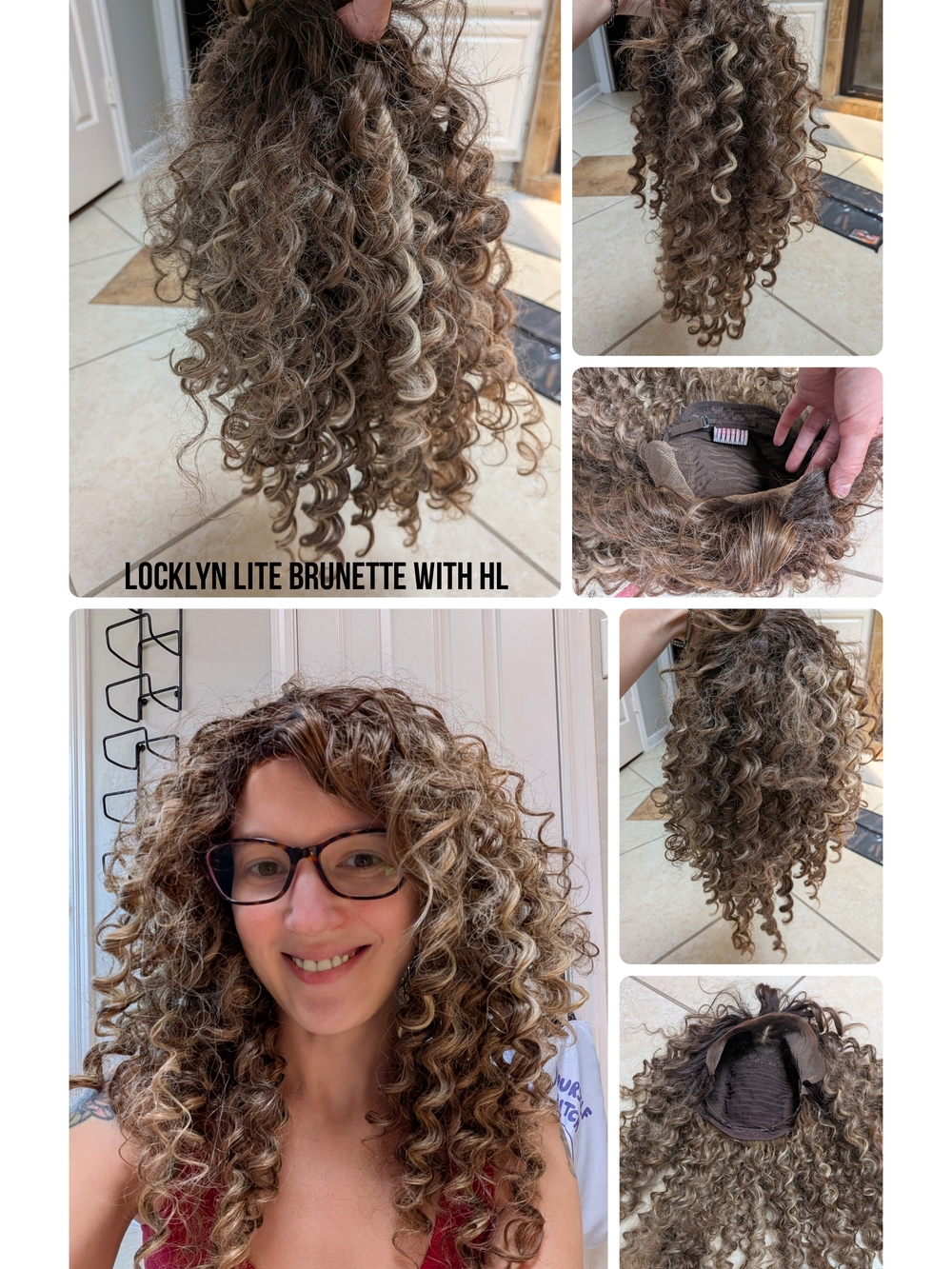 Chelsey Smith Crowns Locklyn Brunette with Highlights Petite Wig - Picture 2 of 4